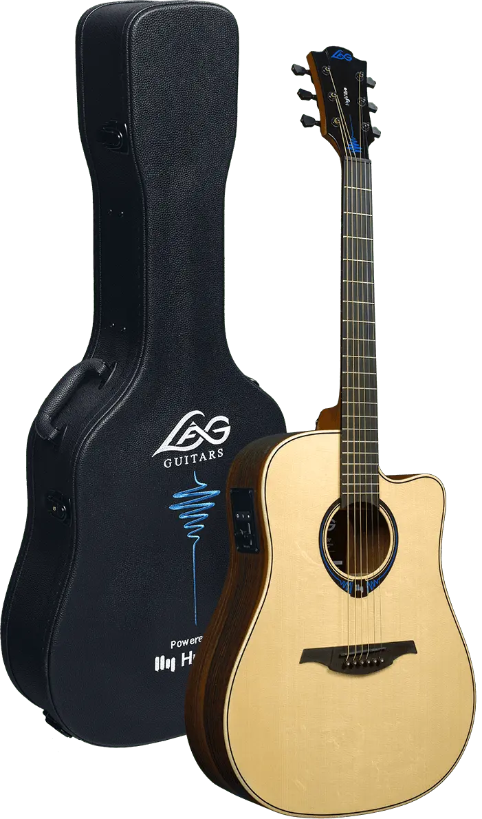 Buy LAG HyVibe 30 - Dreadnought Cutaway Electro