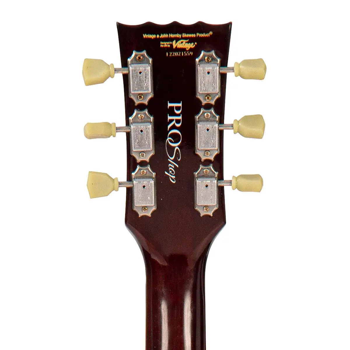 IN BUILD: - Vintage V100 ProShop Unique ~ Jeep Green - Richards Guitars Of Stratford Upon Avon