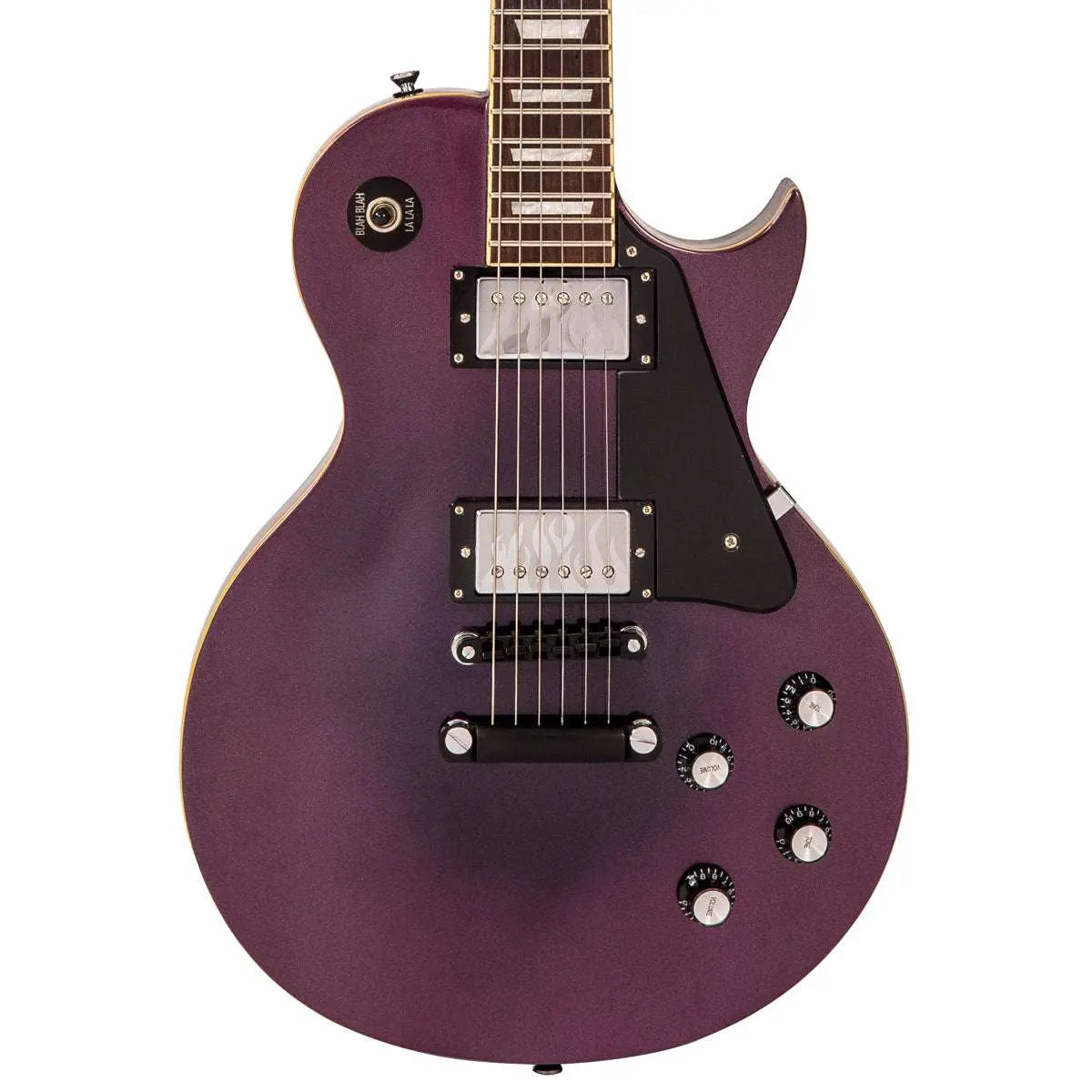 IN BUILD: - Vintage V100 ProShop Unique ~ Metallic Purple - Richards Guitars Of Stratford Upon Avon