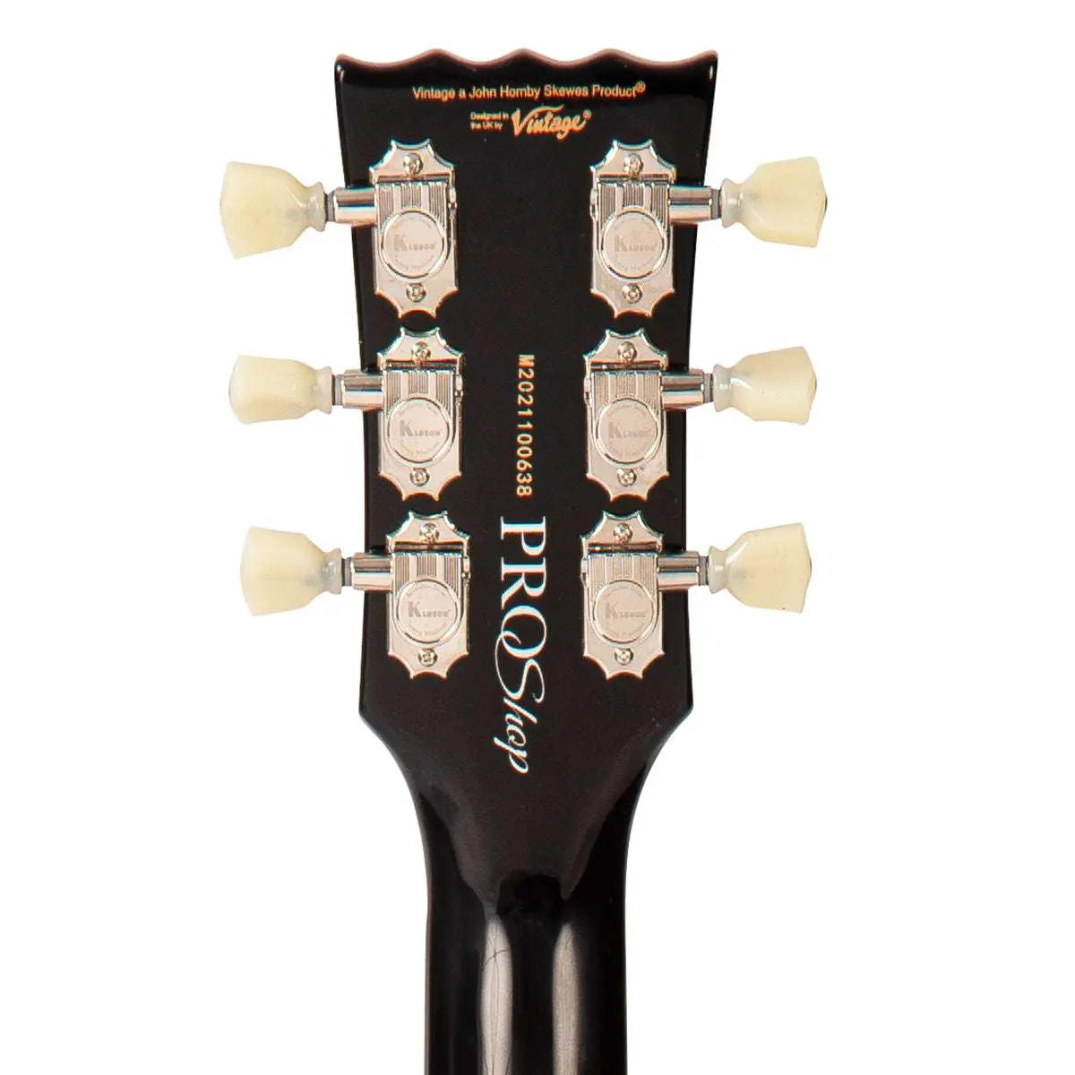 IN BUILD: - Vintage V100 ProShop Unique ~ P.Rail - Richards Guitars Of Stratford Upon Avon