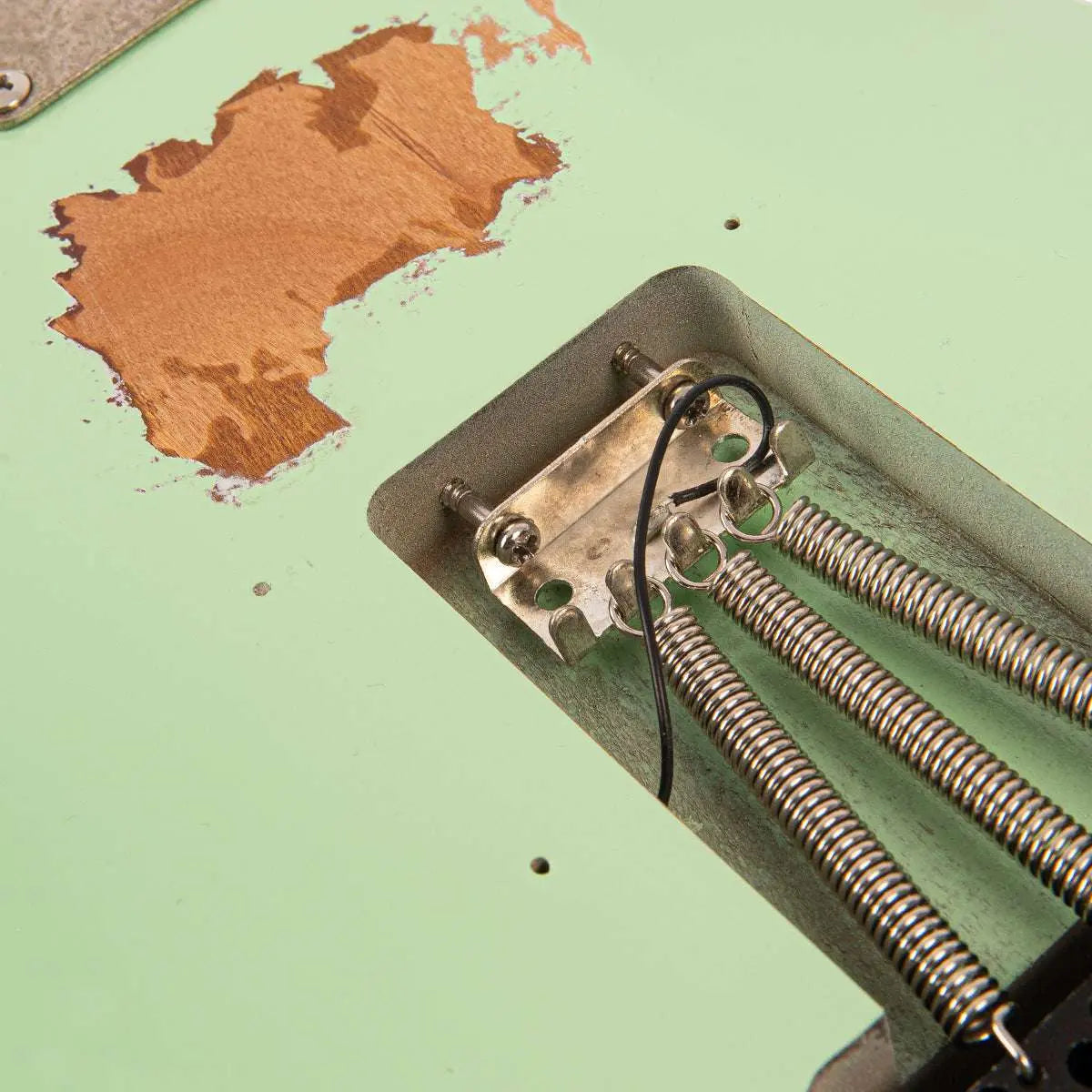 IN BUILD: - Vintage V6 ProShop Custom Build ~ Surf Green - Richards Guitars Of Stratford Upon Avon