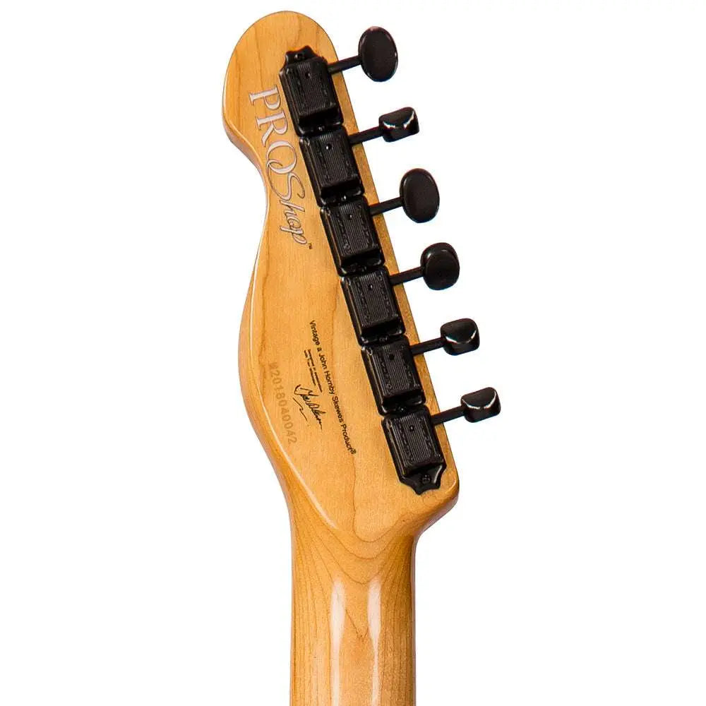 IN BUILD: - Vintage V75 ProShop Unique ~ Arctic White Matt - Richards Guitars Of Stratford Upon Avon