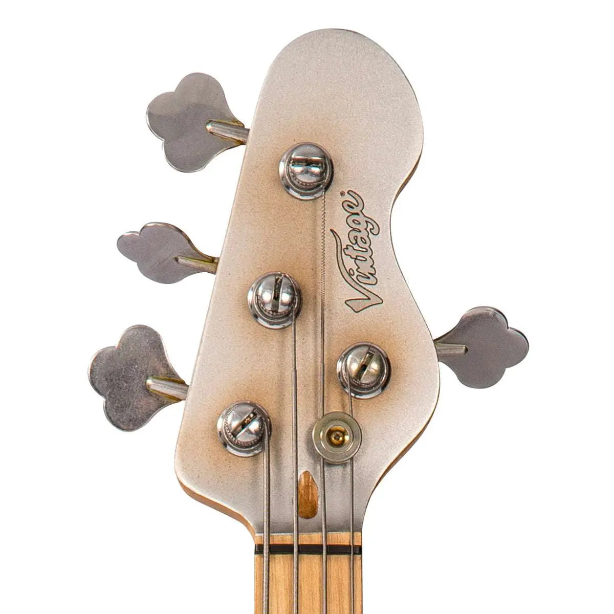 IN BUILD: - Vintage V96 ProShop Unique ~ Steam Punk Silver/Bronze - Richards Guitars Of Stratford Upon Avon