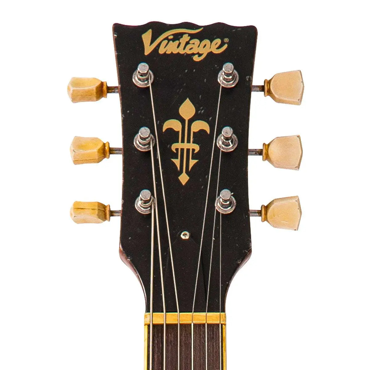 IN BUILD: - Vintage VS6 ProShop Unique ~ Burnt Mahogany - Richards Guitars Of Stratford Upon Avon