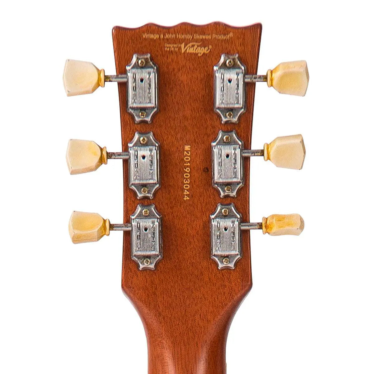 IN BUILD: - Vintage VS6 ProShop Unique ~ Burnt Mahogany - Richards Guitars Of Stratford Upon Avon