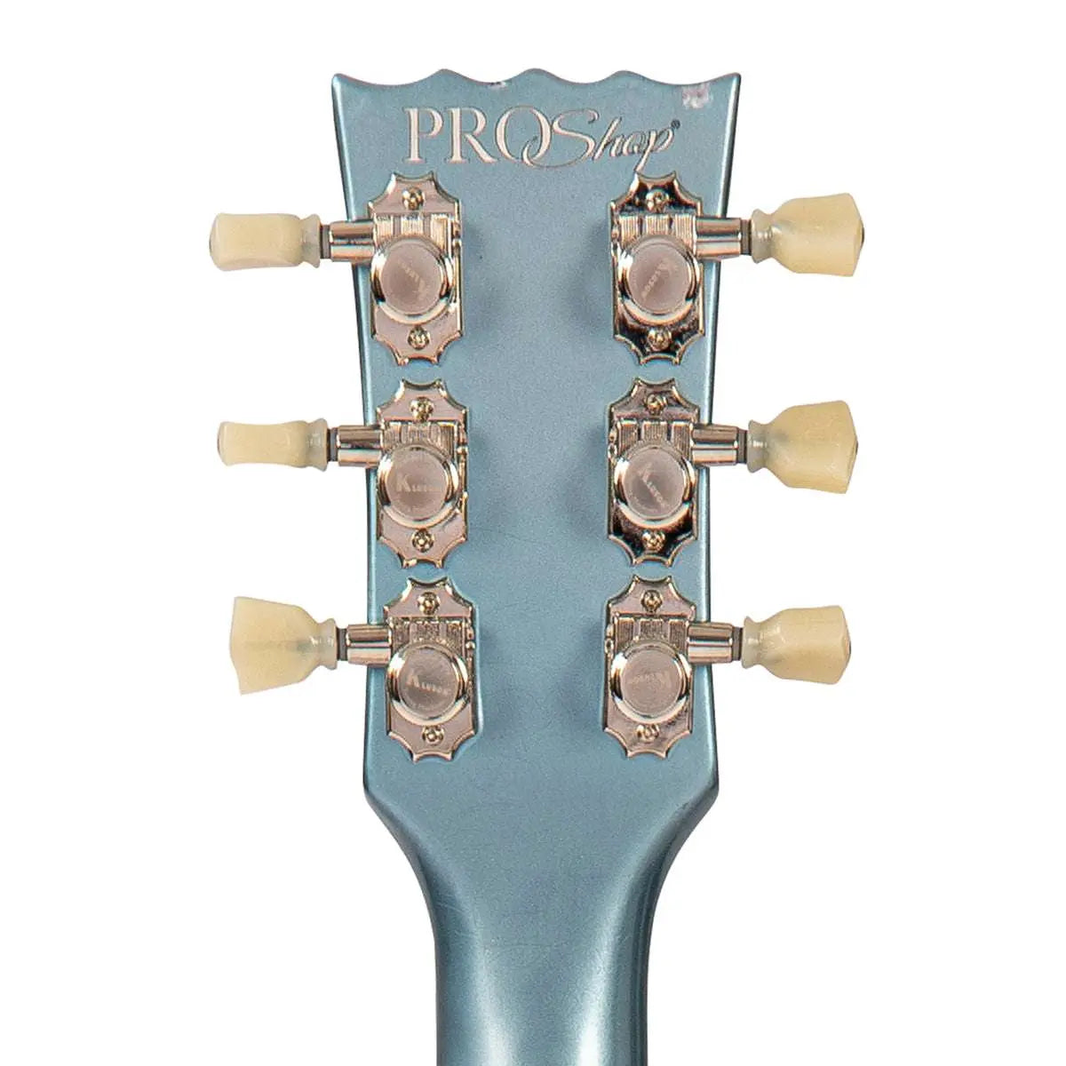 IN BUILD: - Vintage VS63 ProShop Unique ~ Gun Hill Blue - Richards Guitars Of Stratford Upon Avon