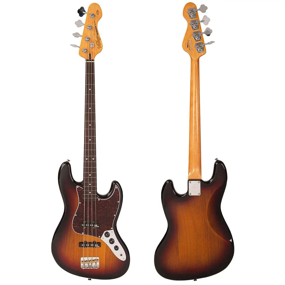 IN BUILD: - VJ74 ProShop Unique ~ Fretless Sunset Sunburst - Richards Guitars Of Stratford Upon Avon