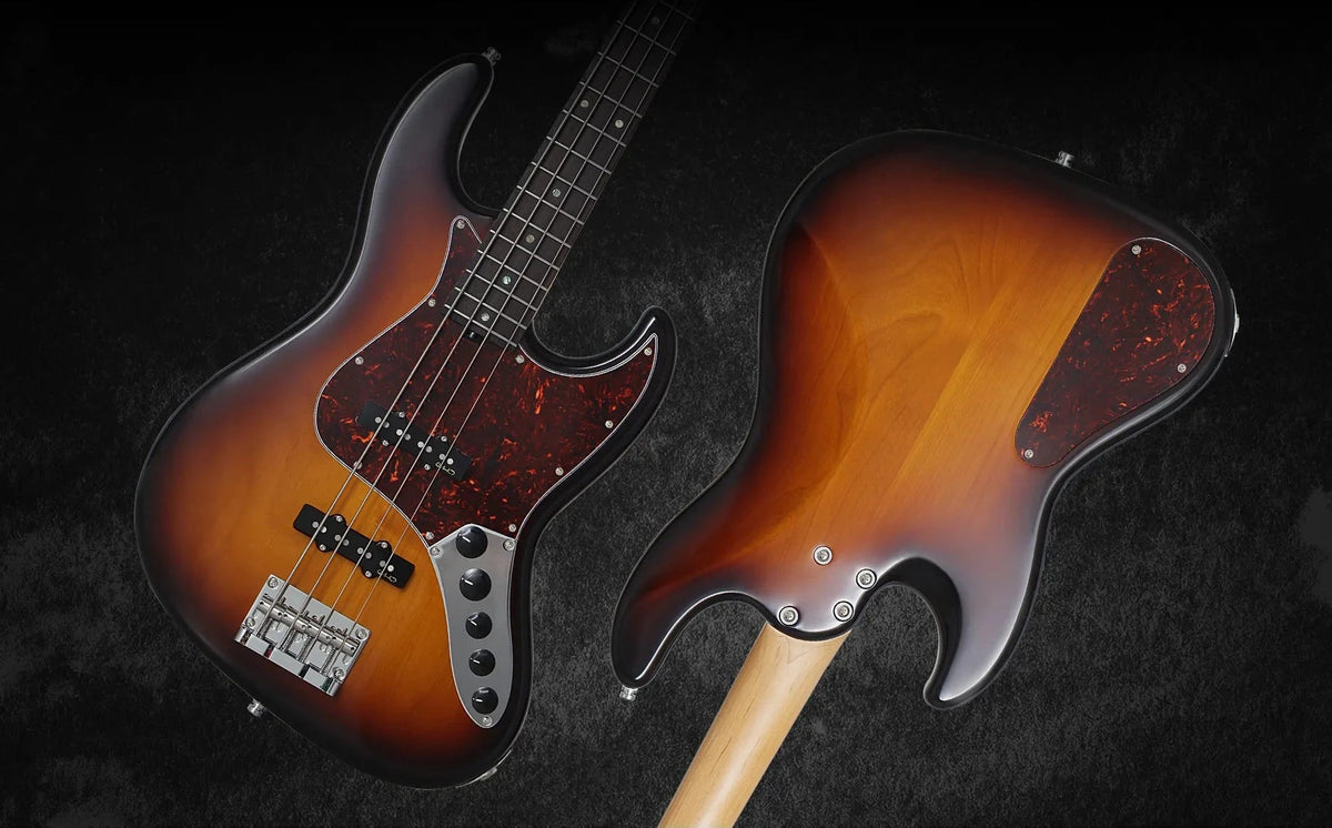 Keipro KJB Custom-R Act SB Bass Guitar - Richards Guitars Of Stratford Upon Avon