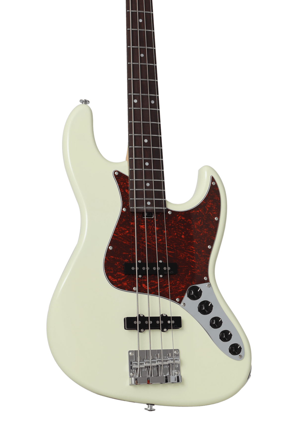 Keipro KJB-Standard-R Act OW Bass Guitar - Richards Guitars Of Stratford Upon Avon