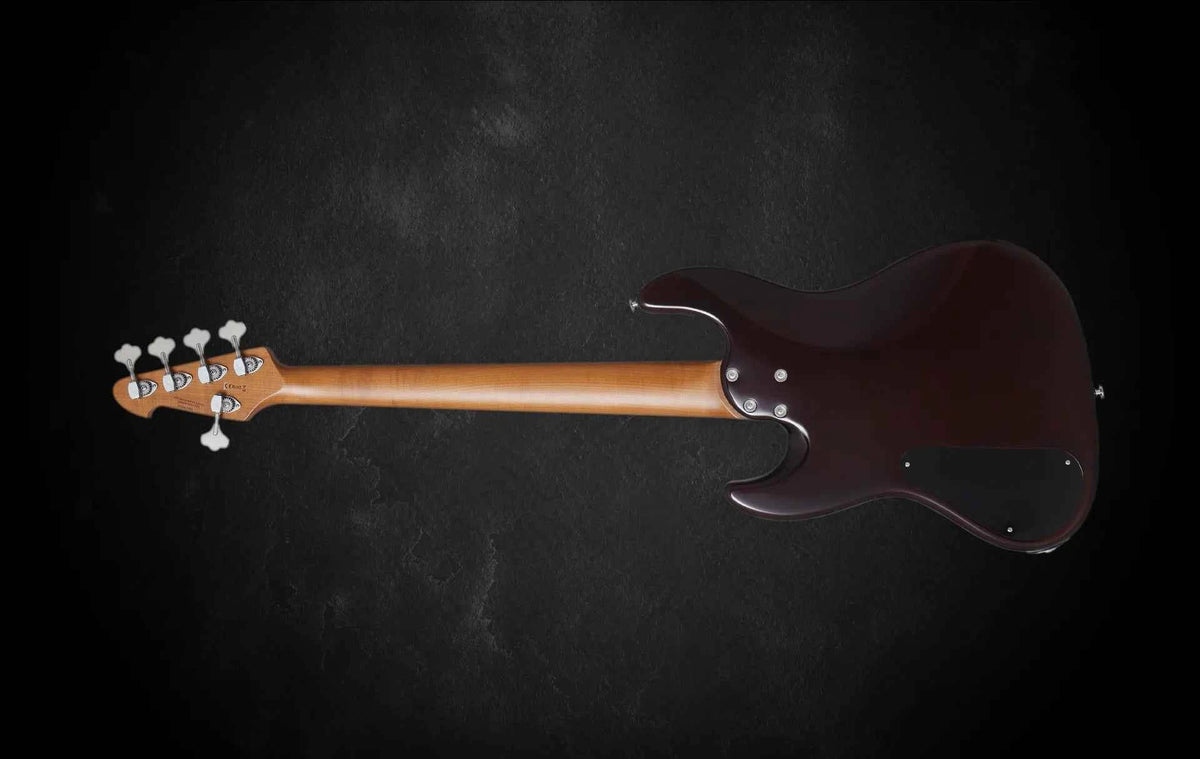 Keipro KJB5-Deluxe Pro Q-R Act HTSB Bass Guitar
