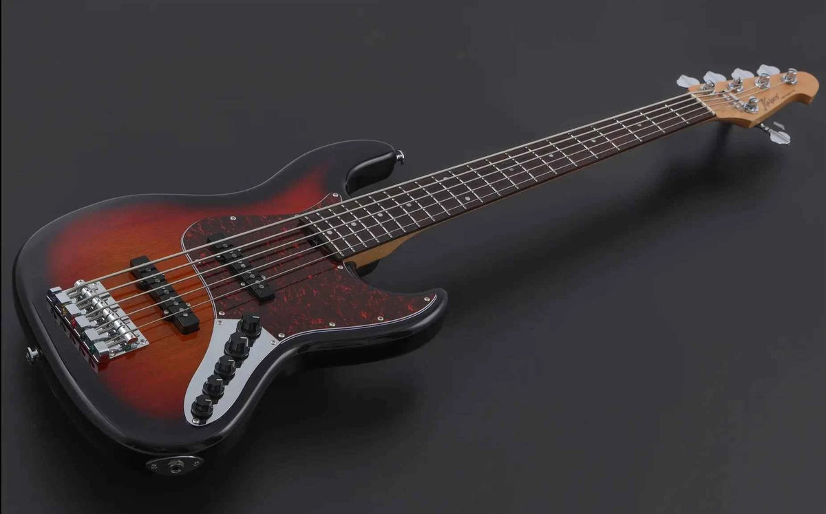 Keipro KJB5-Standard-R Act 3TS Bass Guitar