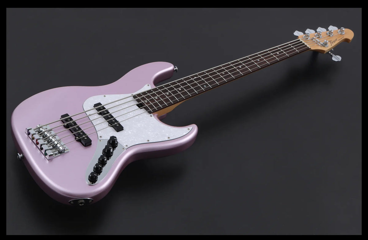 Keipro KJB5-Standard-R Act MPK Bass Guitar - Richards Guitars Of Stratford Upon Avon