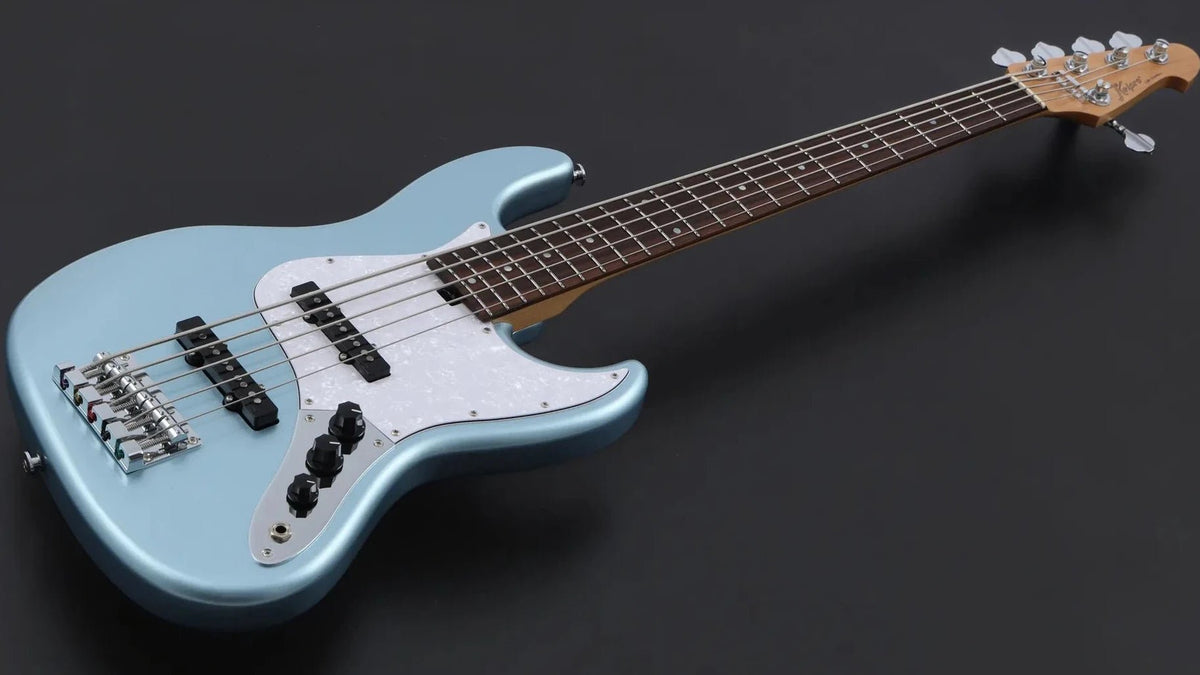 Keipro KJB5-Standard-R MIB Bass Guitar - Richards Guitars Of Stratford Upon Avon