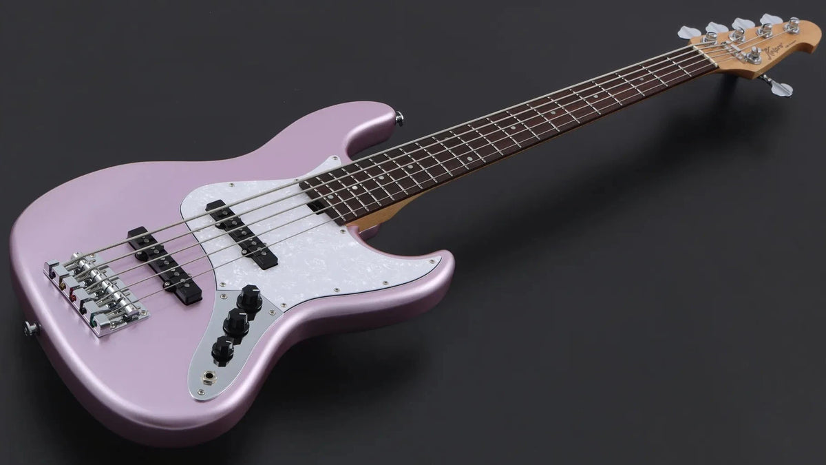 Keipro KJB5-Standard-R MPK Bass Guitar - Richards Guitars Of Stratford Upon Avon