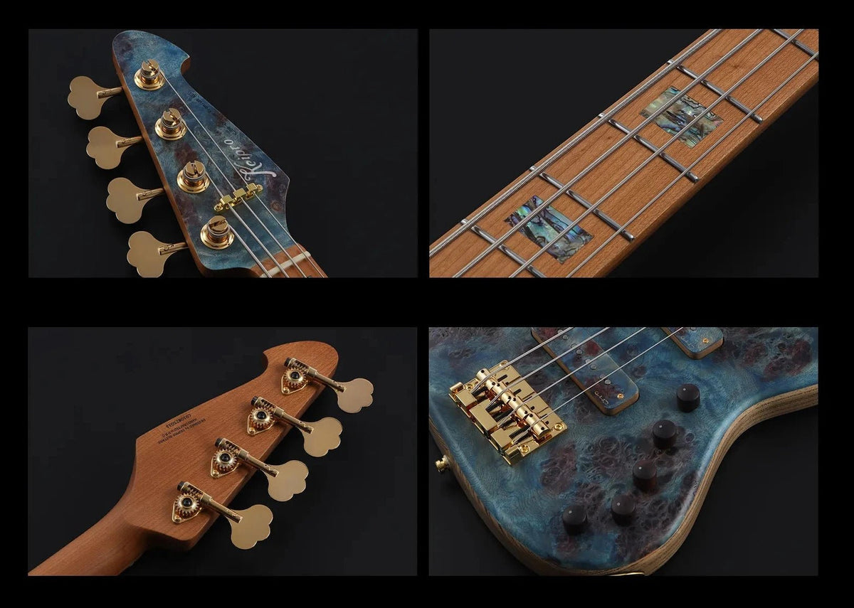 Keipro KJBM-Custom Premium-B Bass Guitar - Richards Guitars Of Stratford Upon Avon