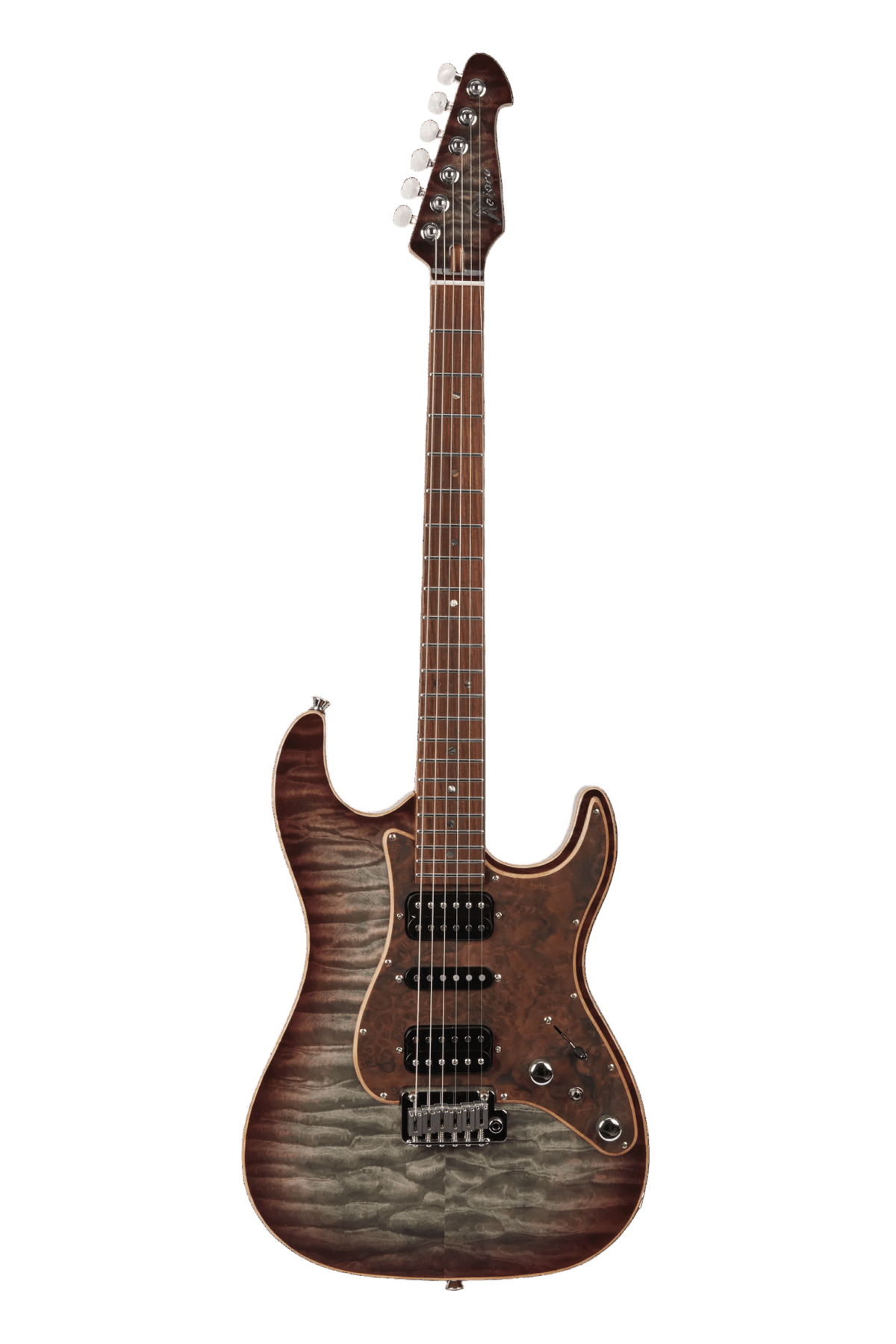 Keipro KS-Deluxe Pro Q-HBP Electric Guitar. Beauty & Versatility 101 - Richards Guitars Of Stratford Upon Avon