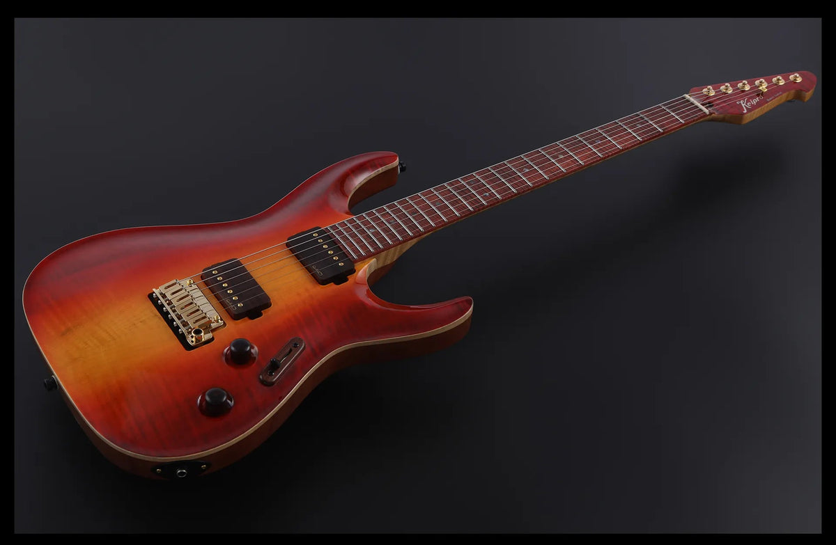 Keipro Modern Custom Limited H.H TRDS Electric Guitar - Richards Guitars Of Stratford Upon Avon