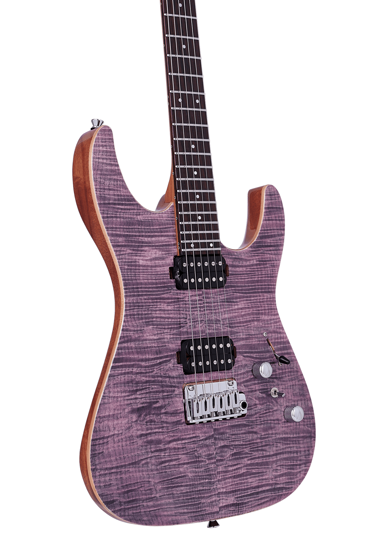 Keipro Modern Pro-F Deep Purple-TPP Electric Guitar - Richards Guitars Of Stratford Upon Avon