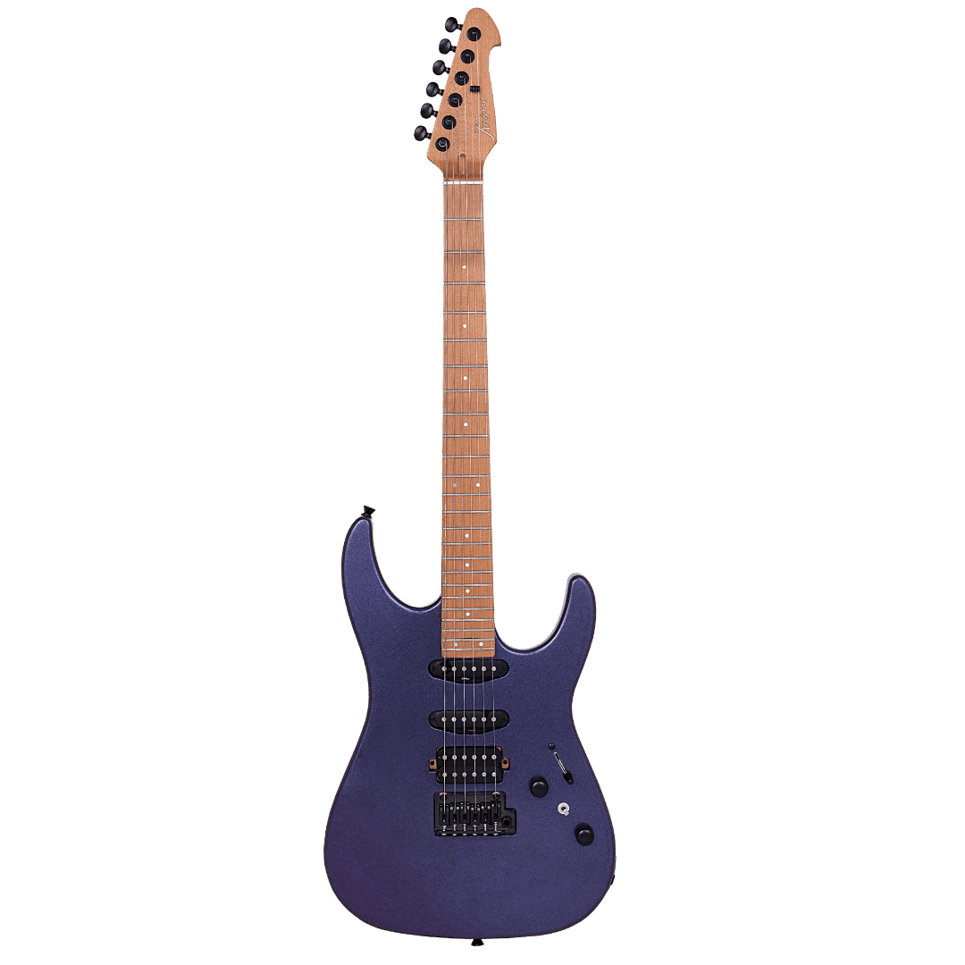 Keipro Modern Purple Electric Guitar - Richards Guitars Of Stratford Upon Avon