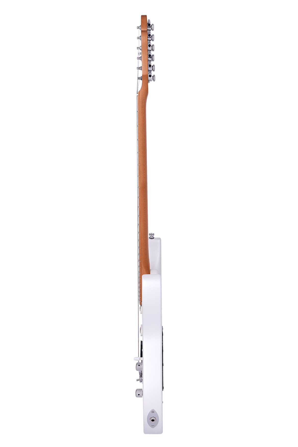 Keipro Modern White Electric Guitar - Richards Guitars Of Stratford Upon Avon
