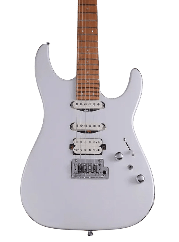 Keipro Modern White Electric Guitar - Richards Guitars Of Stratford Upon Avon