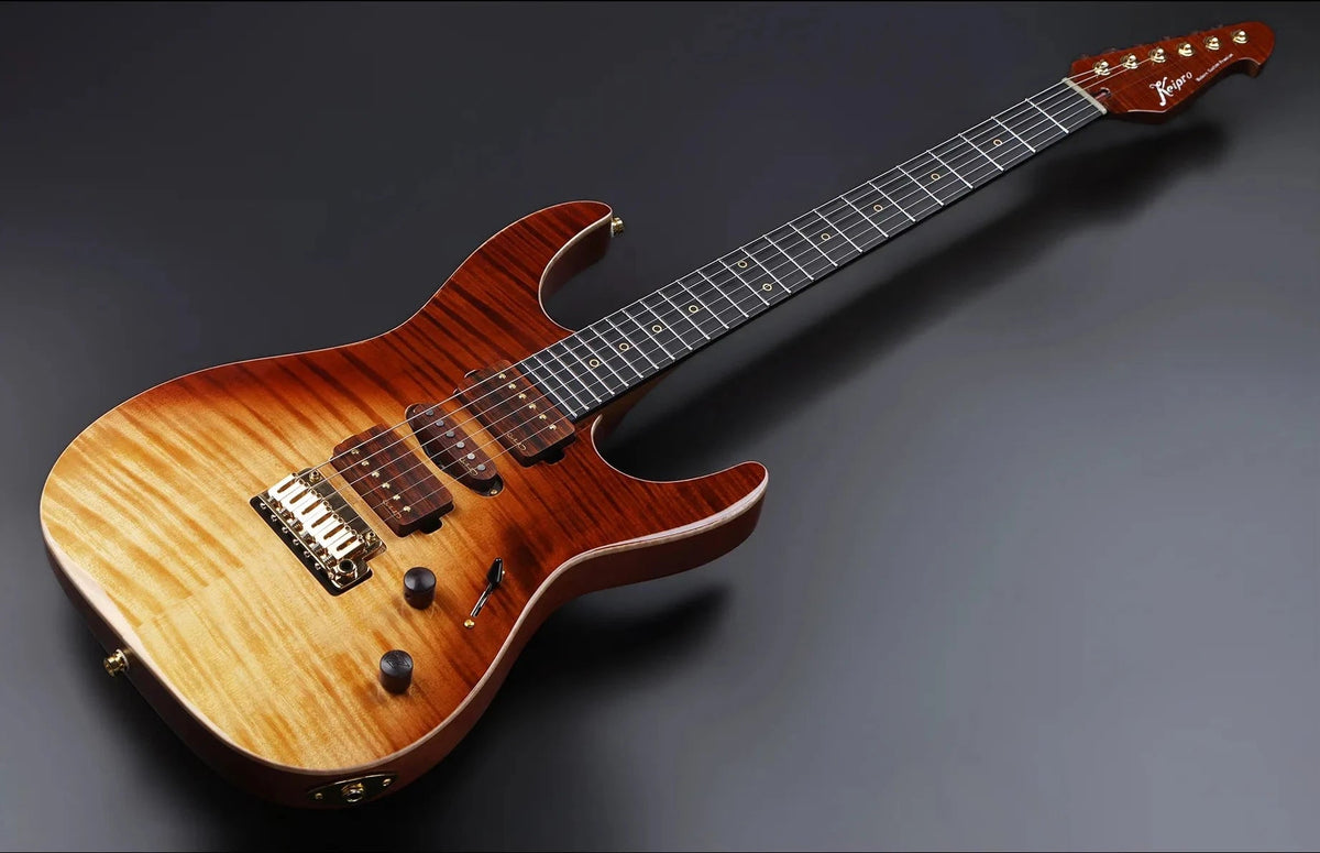 Kiepro Modern Custom Premium F-E H.S.H TBRS Electric Guitar - Richards Guitars Of Stratford Upon Avon