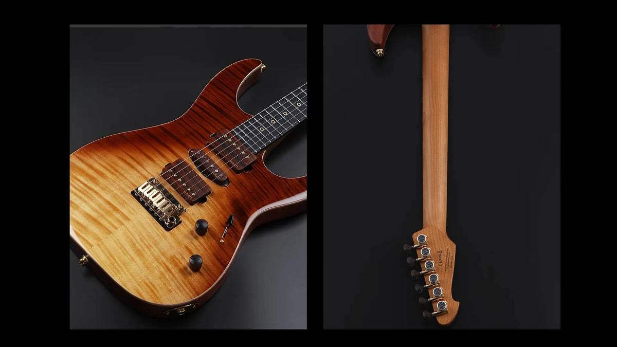Kiepro Modern Custom Premium F-E H.S.H TBRS Electric Guitar - Richards Guitars Of Stratford Upon Avon