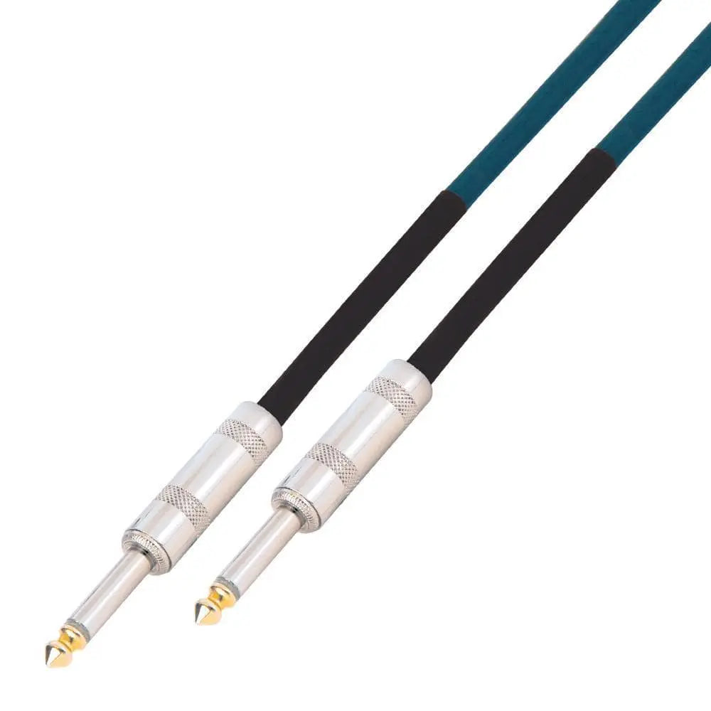 Kinsman Extra Vintage Tone Instrument Cable - Blue - 10ft/3m - Richards Guitars Of Stratford Upon Avon