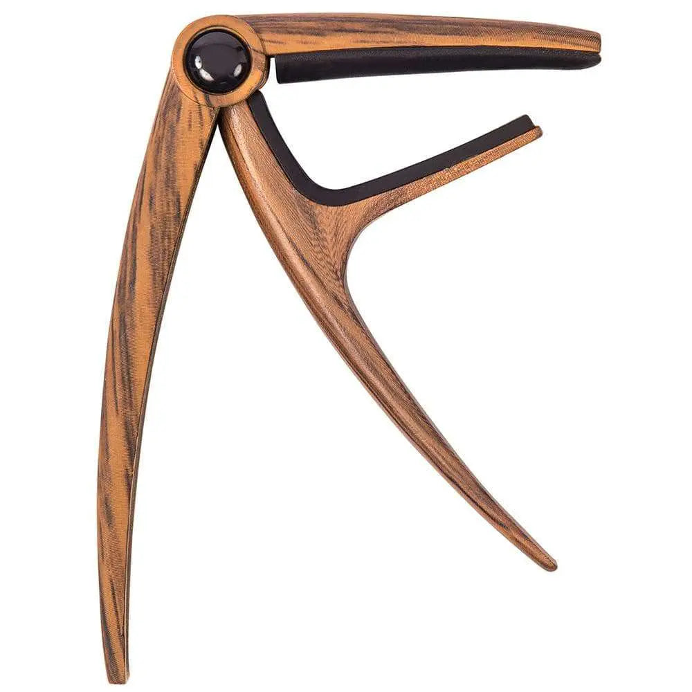 Kinsman Guitar Capo - Multi Sapele - Richards Guitars Of Stratford Upon Avon