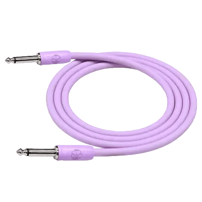 Kirlin Pastelpop Guitar Cable 10Ft Lavender Ice Guitar Cable - Richards Guitars Of Stratford Upon Avon