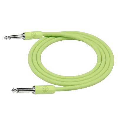 Kirlin Pastelpop Guitar Cable 10Ft Sweet Pistachio Guitar Cable - Richards Guitars Of Stratford Upon Avon