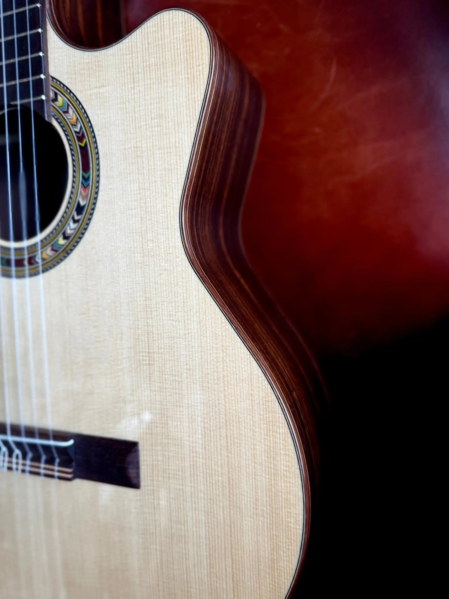 Buy Kremona F65CWS, Solid Spruce, Indian Rosewood Back & Sides, Hand Made Electro Nylon Strung Guitar