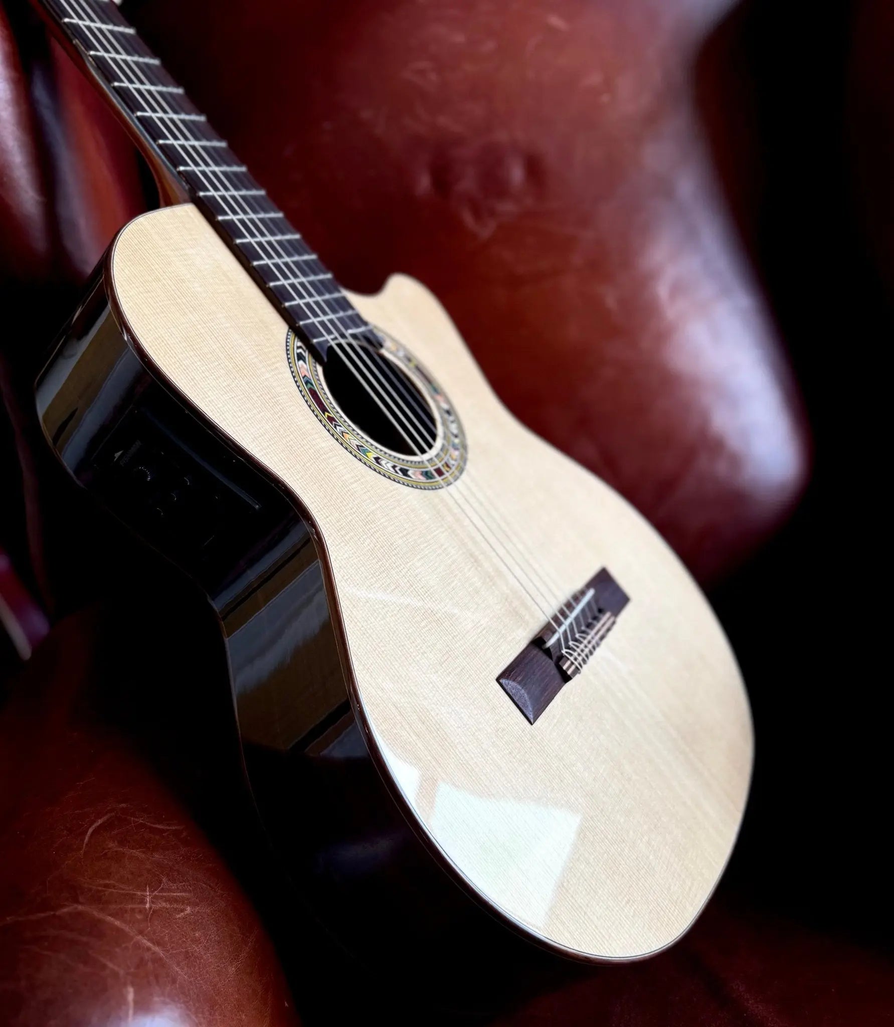 Buy Kremona F65CWS, Solid Spruce, Indian Rosewood Back & Sides, Hand Made Electro Nylon Strung Guitar