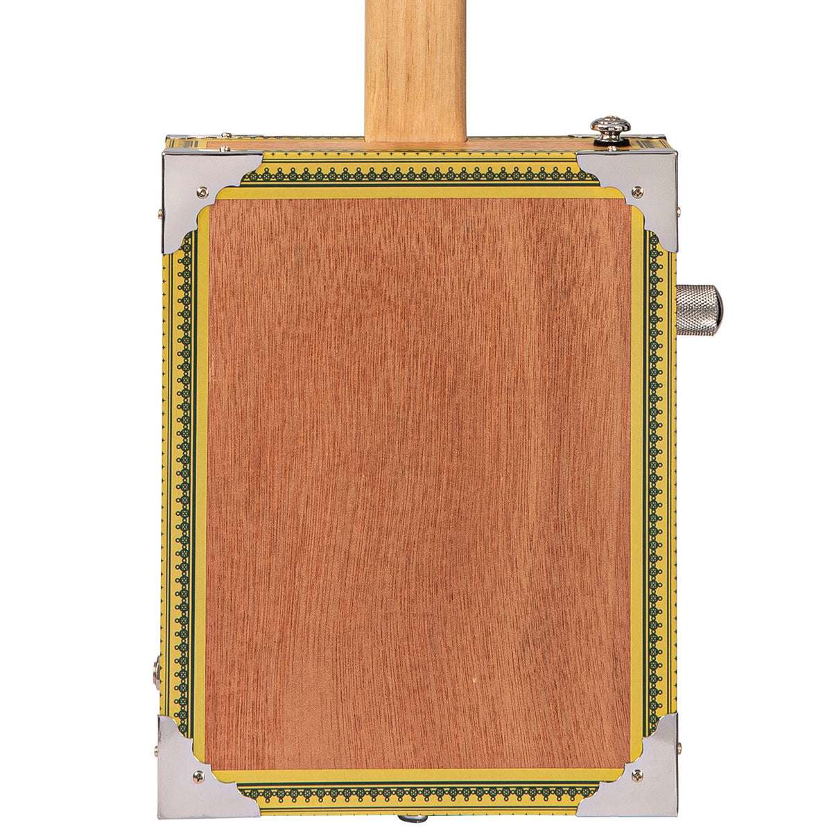 Lace Cigar Box Electric Guitar ~ 4 String ~ Grizzly Bear - Richards Guitars Of Stratford Upon Avon