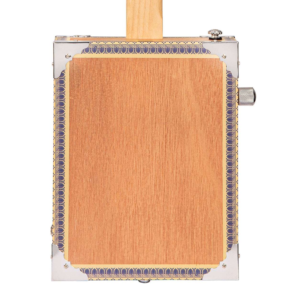 Lace Cigar Box Electric Guitar ~ 4 String ~ Royalty - Richards Guitars Of Stratford Upon Avon