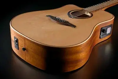 Buy LAG HyVibe 10 H2 - Dreadnought Cutaway Electro Acoustic Left Handed Guitar