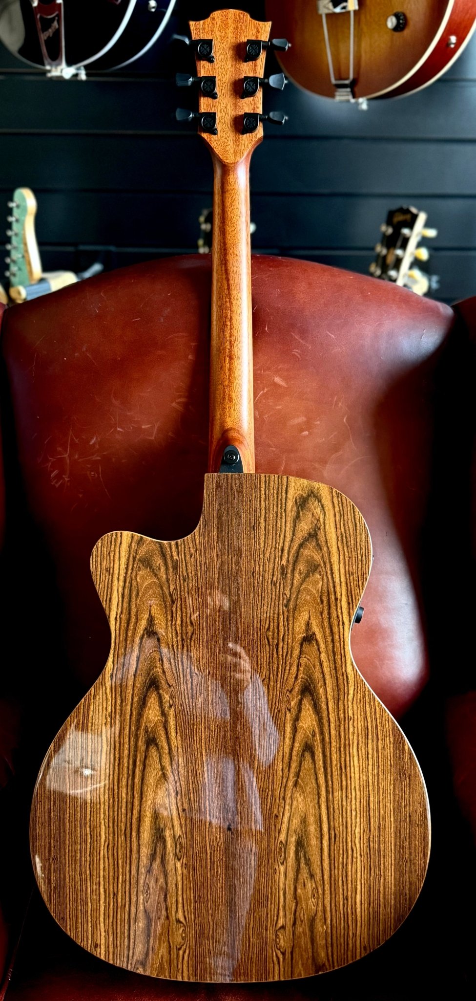 LAG HyVibe 30 H2 - Auditorium Cutaway Electro Acoustic Guitar - Richards Guitars Of Stratford Upon Avon