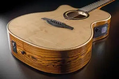 Buy LAG HyVibe 30 H2 - Auditorium Cutaway Electro Acoustic Guitar Left Handed