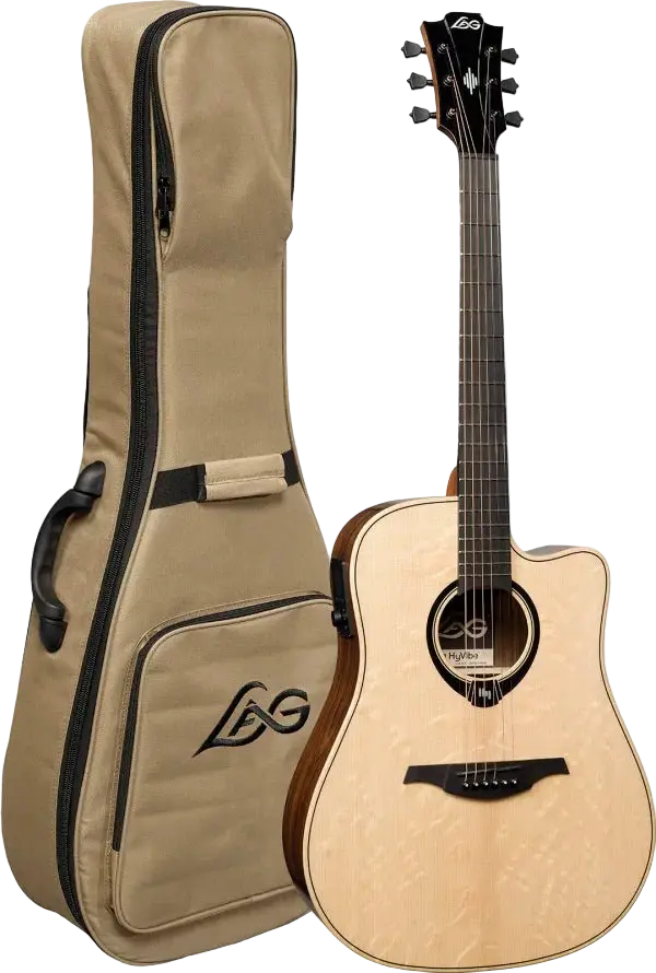 Buy LAG HyVibe 30 H2 - Dreadnought Cutaway Electro Acoustic Guitar