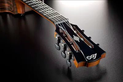 LAG HyVibe 50 H2 - Nylon Strung Auditorium Cutaway Electro Acoustic Smart Guitar - Richards Guitars Of Stratford Upon Avon