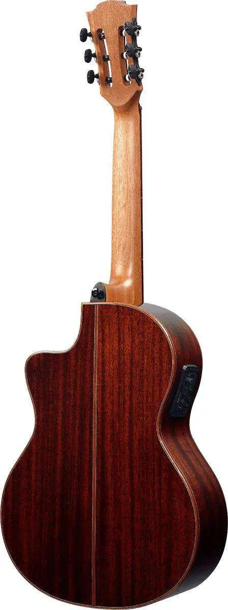 LAG OCCITANIA 118 OC118CE CLASSICAL CEDER CUTAWAY ELECTROACOUSTIC - Richards Guitars Of Stratford Upon Avon