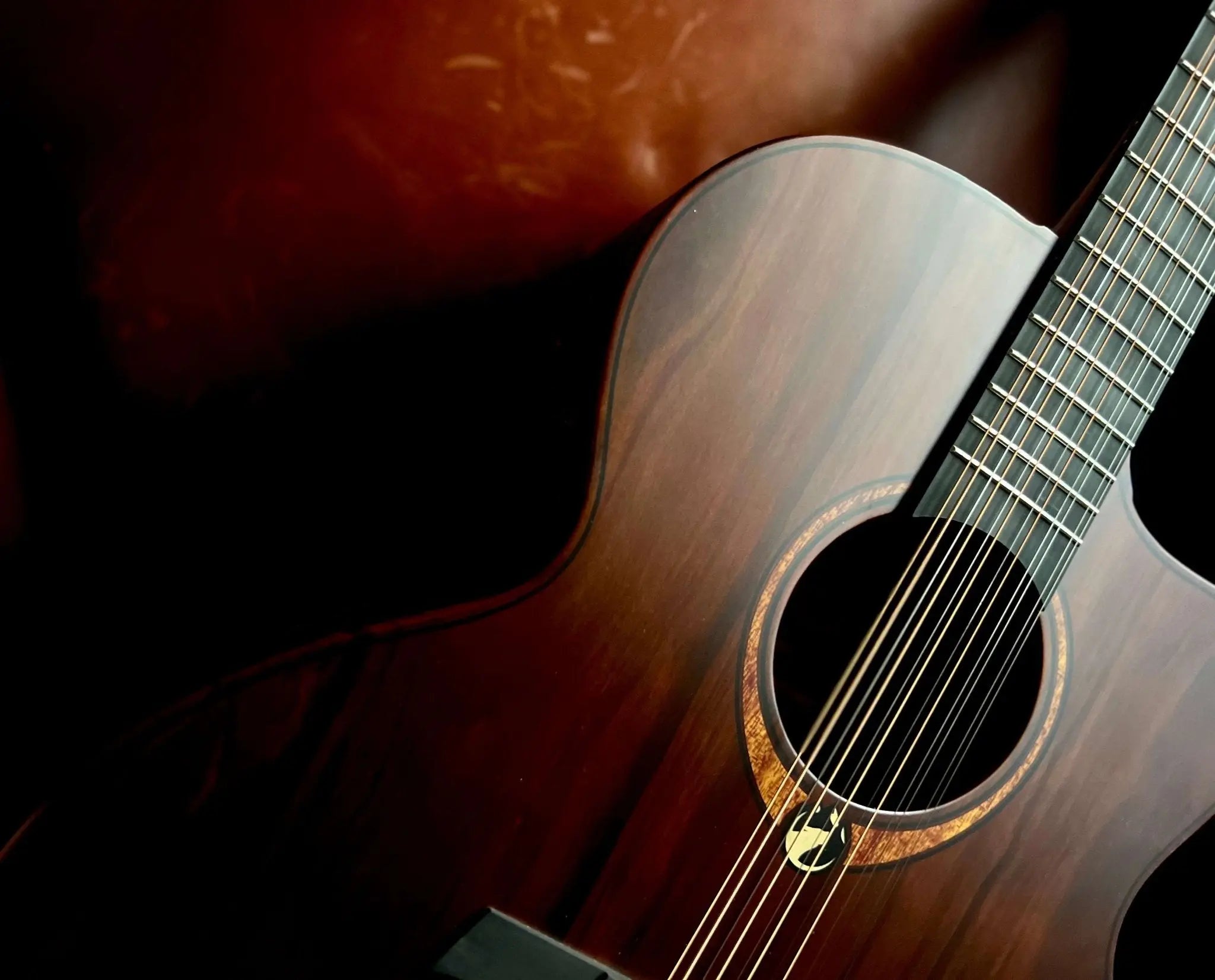 LAG Sauvage Jumbo 12 Strings Cutaway Acoustic - Electric - Richards Guitars Of Stratford Upon Avon