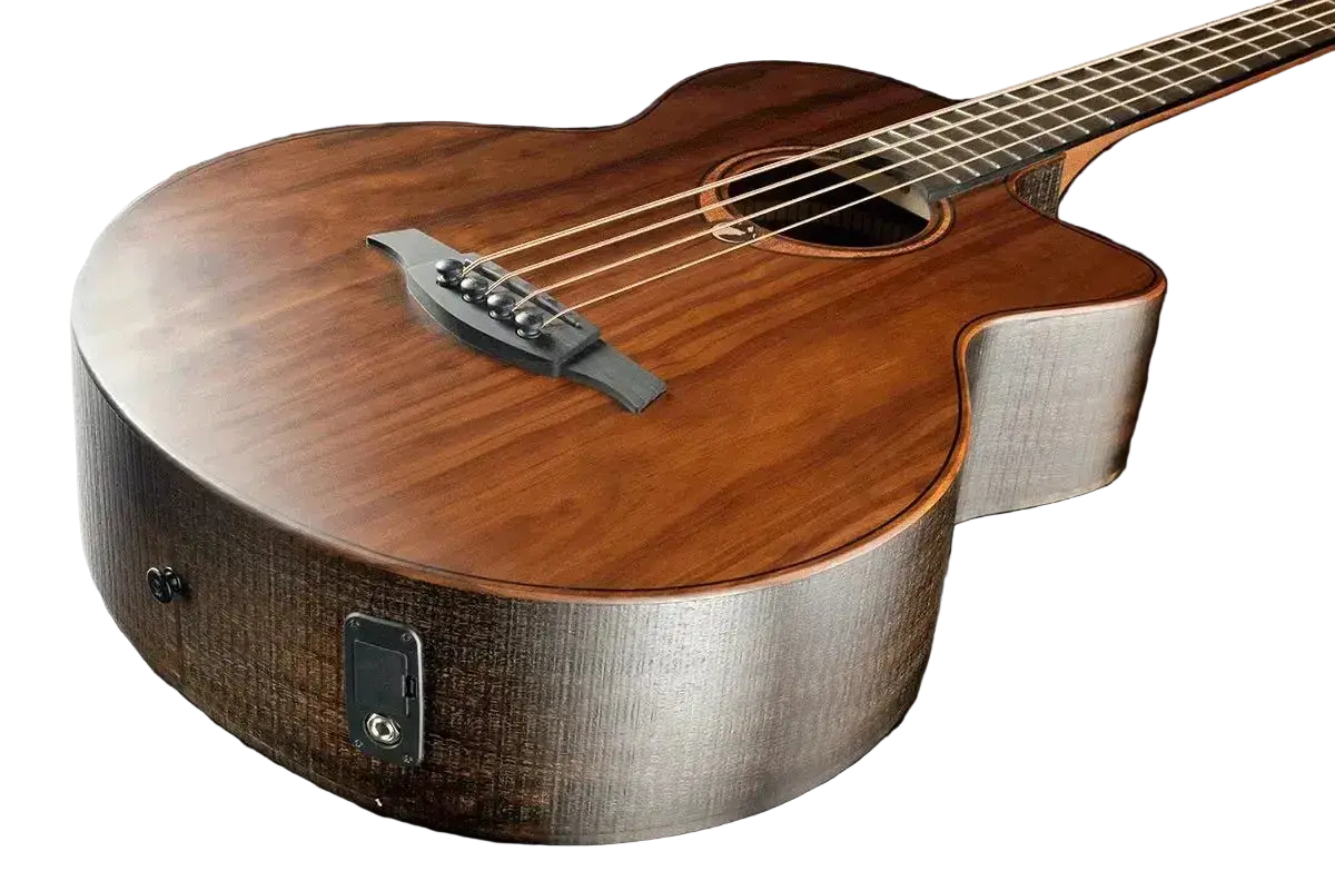 Buy LAG Sauvage Jumbo Cutaway Electro Acoustic Bass Guitar