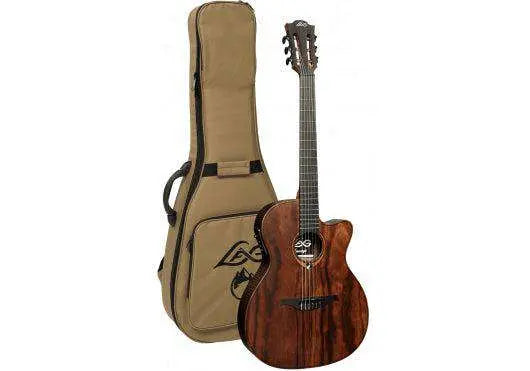 LAG Sauvage Nylon Auditorium Slim Cutaway Acoustic - Electric - Richards Guitars Of Stratford Upon Avon