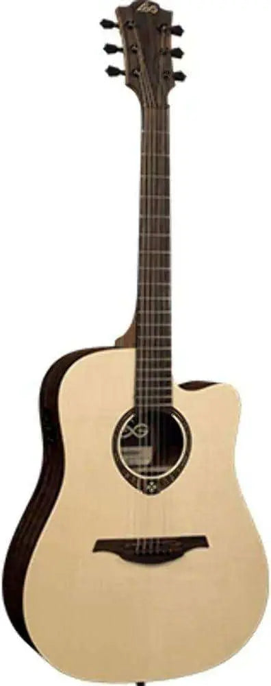 Lag T270DCE Tramontane Dreadnought Cutaway electro - Richards Guitars Of Stratford Upon Avon