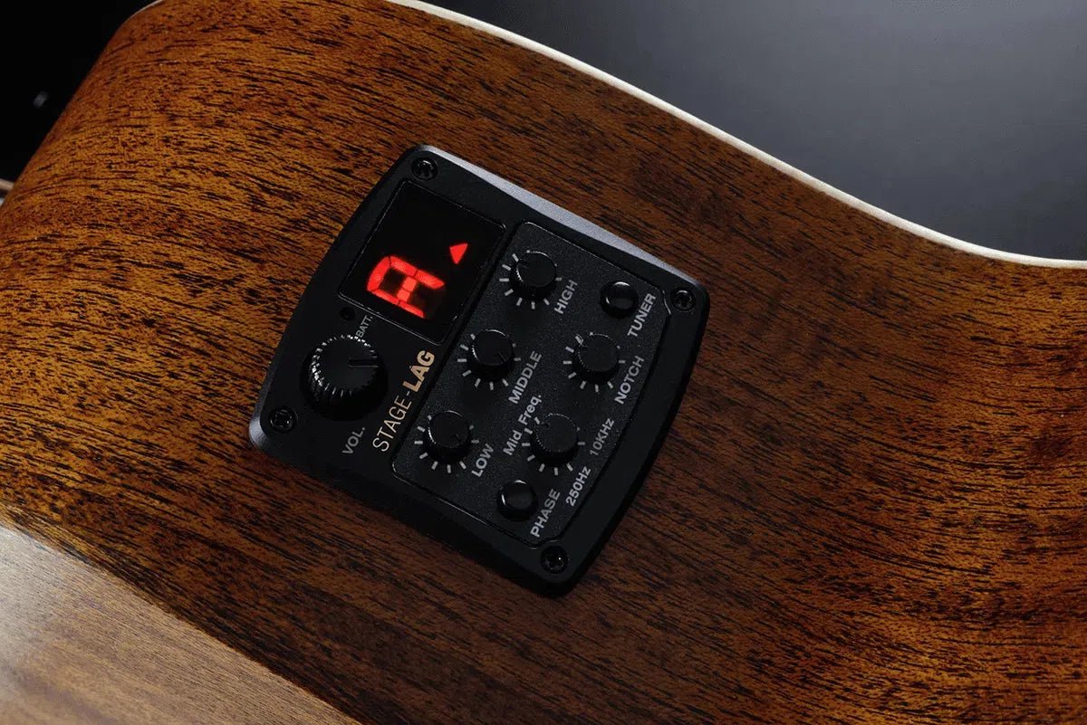 Lag TRAMONTANE 177 T177BCE ELECTRO ACOUSTIC BASS - Richards Guitars Of Stratford Upon Avon