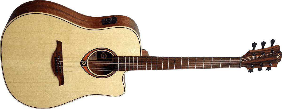 LAG TRAMONTANE 88 T88DCE DREADNOUGHT CUTAWAY ELECTRO - Richards Guitars Of Stratford Upon Avon
