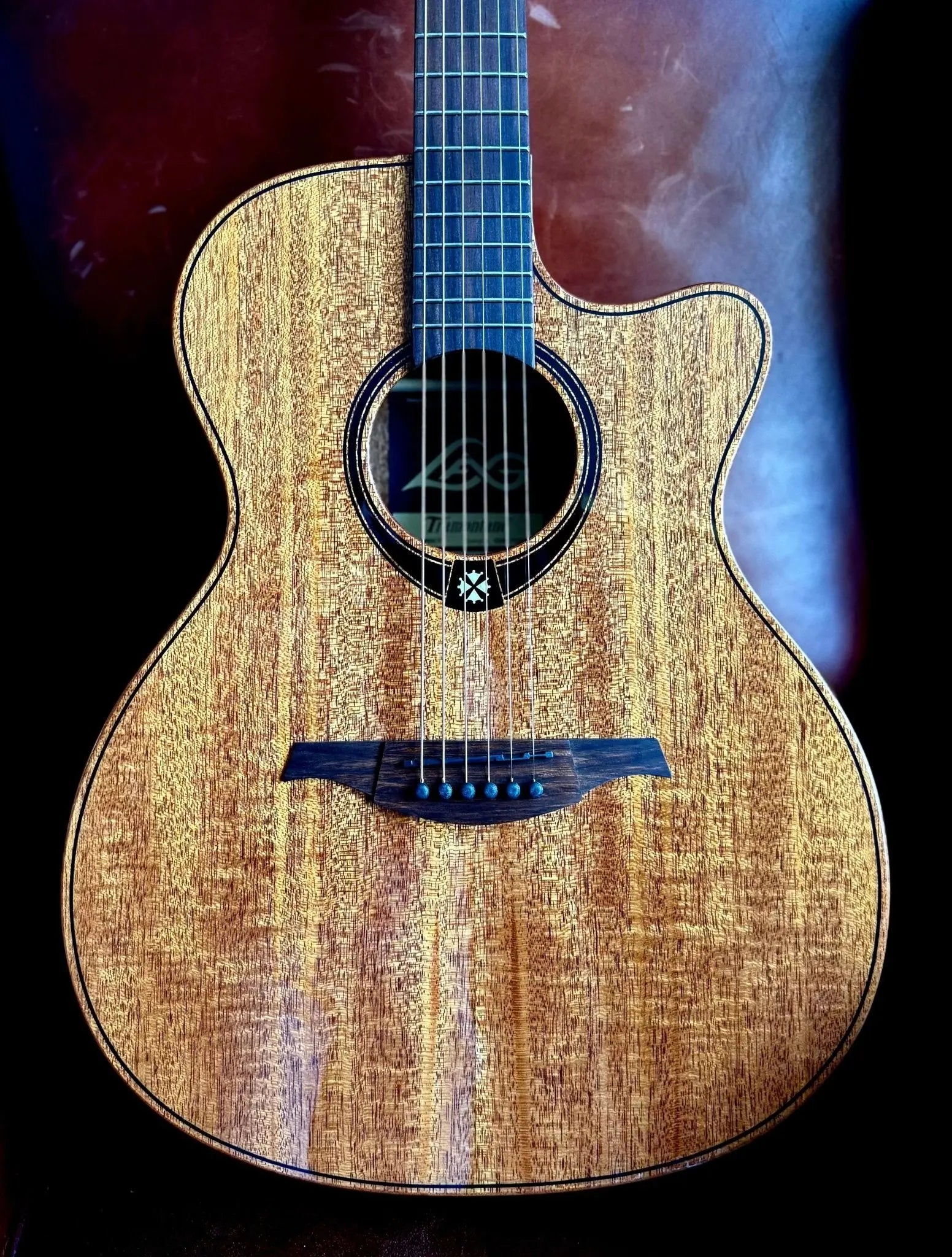 LAG TRAMONTANE 98 T98ACE AUDITORIUM, CUTAWAY, ELECTRO - Richards Guitars Of Stratford Upon Avon