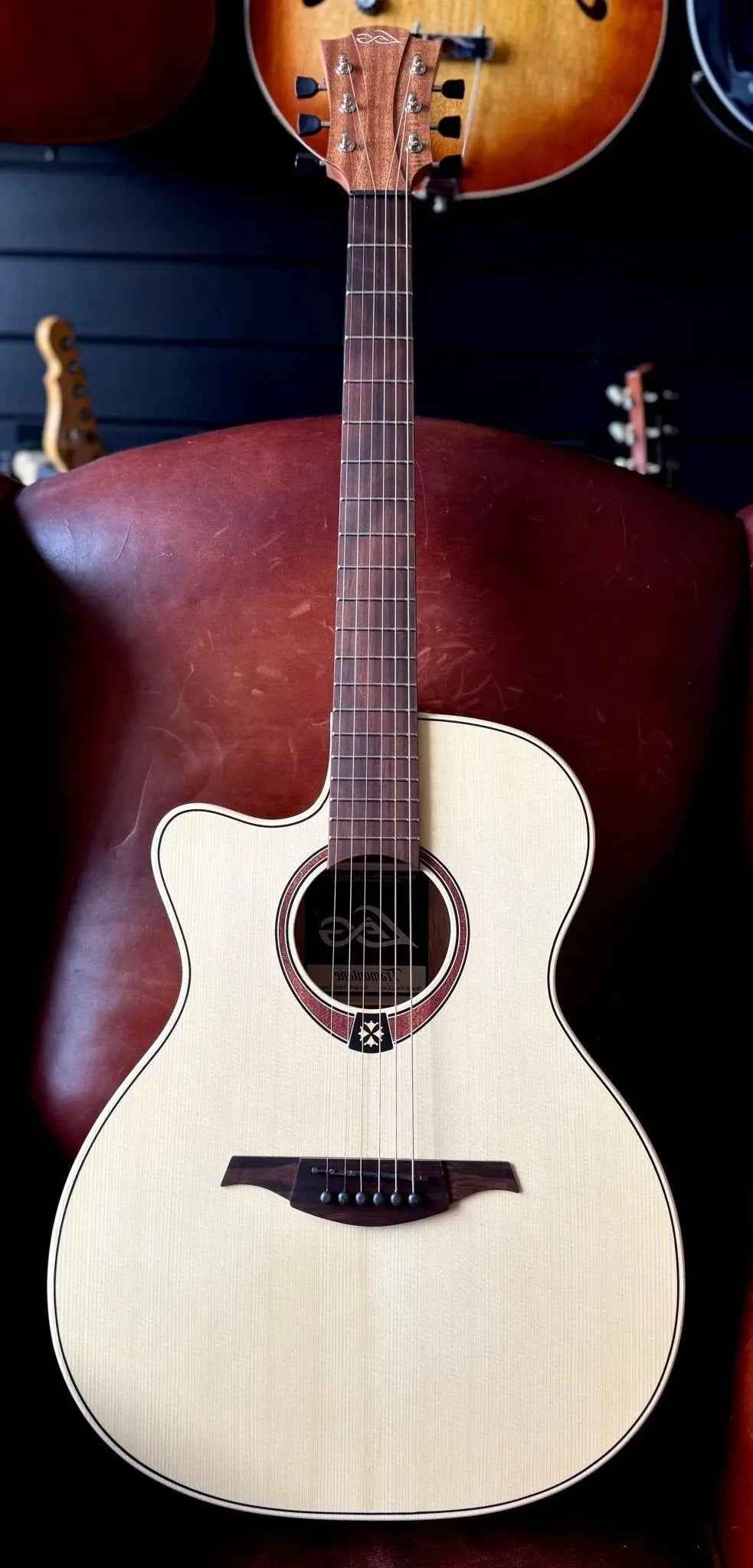 LAG T70 ACE Electro Acoustic Guitar O w' £225 Custom Pro Setup Package Included
