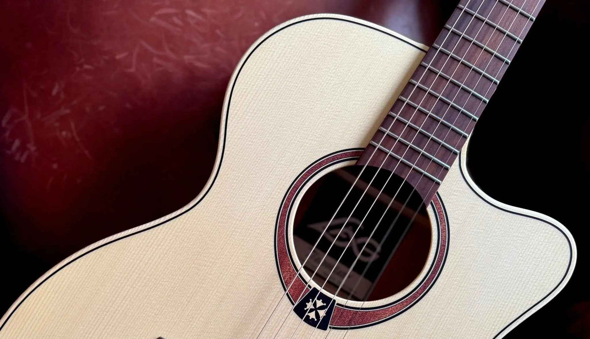 LAG T70 ACE Electro Acoustic Guitar O w' £225 Custom Pro Setup Package Included
